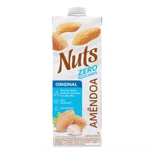 Bebida À Base De Amêndoa Original Zero Açúcar Nuts Caixa 1l