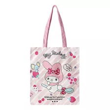 Bolso Tela Totebag Hello Kitty Y Sus Amigos Sanrio Original