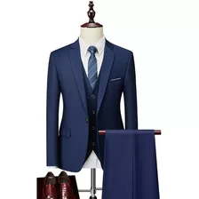 Traje De Novio Para Hombre Business 3 Piezas