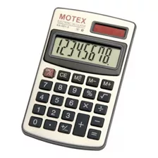 Calculadora De Bolsillo 8 Digitos Electronica Motex Kk-981-8