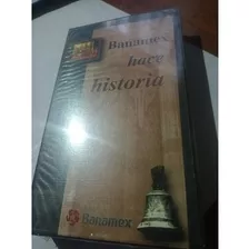 Película Vhs Banamex Hace Historia Documental Nueva Sellada