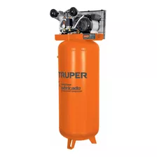 Compresor De Aire Eléctrico Truper Comp-240lv Bifásica 240l 3hp 220v 60hz Naranja