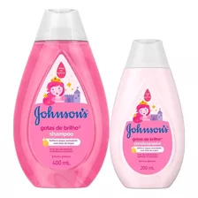 Shampoo + Condicionador Johnsons Kids Gotas De Brilho