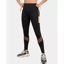 Legging De Control Con Transparencias De Secado Rápido