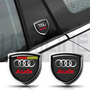 Emblema Quattro Audi A4/s4 1998-2023 Crom/negro