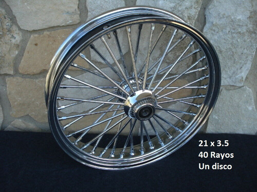 Harley Davidson Rin Marca Ultima 21 X 2.15  48 Rayos Nuevo Foto 2