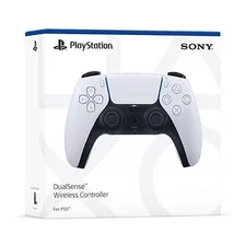 Controle Joystick Sem Fio Sony Playstation Dualsense Branco