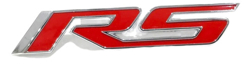 Par De Emblema Rs Chevrolet Delantero Y Trasero Con Tapnes Foto 3