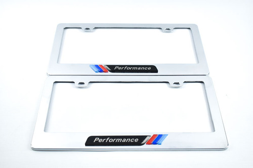 2 Porta Placa Auto Bmw M Performance 1 2 3 5 X1 X2 X3 X4 X5 Foto 5