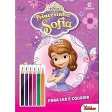 Ler E Colorir Princesinha Sofia