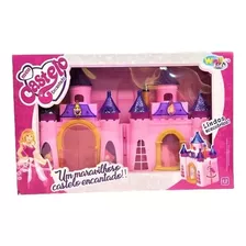 Playset Meu Castelo Encantado Com Acessórios 15 Pçs Wellkids