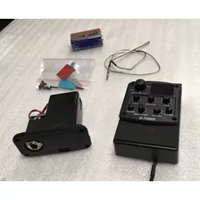 Pastilla/ Preamplificador Con Afinador Para Guitarra Gt-3