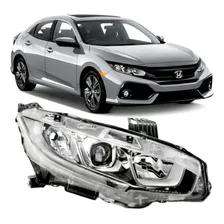 2016-17-18-19-2020-2021 Honda Civic Faro Foco Unidad Led Rh!