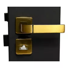 Fechadura De Porta Banheiro Wc Modena Bronze Mgm