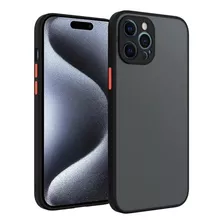 Funda Case Para Huawei Y6p Ahumado Mate Negro Antishock