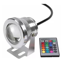 Reflector Luz Led Multicolor Luces Rgb Sumergible Piscinas 