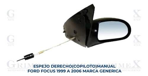 Espejo Ford Focus 1999-99-00-01-02-03-04-05-2006-06 Der Foto 2