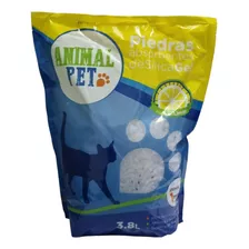 Piedras Silica Gel Animal Pet Limon X 3.8 Litros X 1700kg De Peso Neto