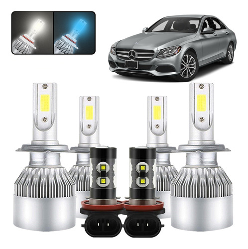 4pcs Luz Proyeccin Del Coche Luz Bienvenida