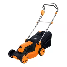 Cortadora De Pasto Eléctrica Lüsqtoff Lco-1032b Con Bolsa Recolectora De 1000w Y 220v Color Naranja/negro