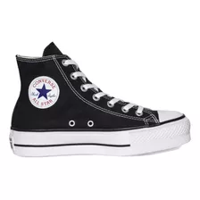 Zapatillas Chuck Taylor Hi Plataforma Negra Originales