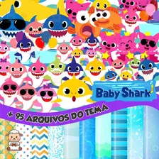 Kit Digital Baby Shark Png (pague 1 Leve 3)