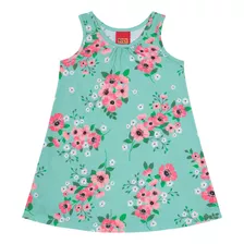 Vestido Infantil Malha Menina 01 Ao 08 - Kyly