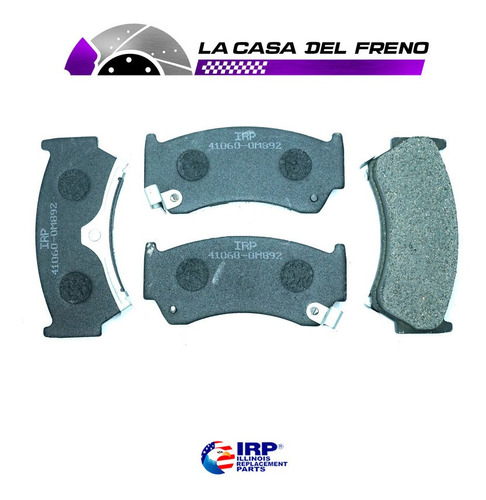 Pastillas De Freno Delantera Nissan Almera 2.0 1995-2000 Foto 3