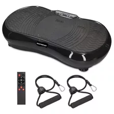 Plataforma Vibratoria Fitnes Relax +control Remoto +2 Ligas 