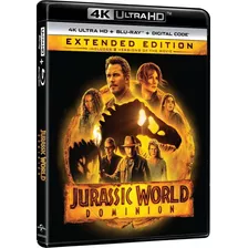 Jurassic World Dominion (4k Uhd + Bluray + Digital) Original