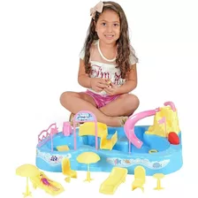 Parque Acquático Bonecas Homeplay Aquatico Xplast 8002