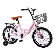 Infantil 18 Rodada Rosa Jm Bicicletas Para Niños De 4-8 Años