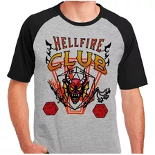 Camiseta Camisa Stranger Things Hellfire Club Onze Vecna Ed