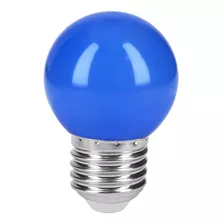 Lámpara De Led, G45, 127 V, 1 W, Color Azul Volteck 46026