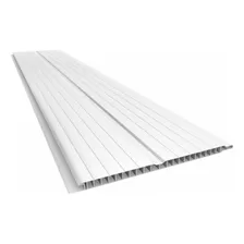 Cielo Raso Pvc Blanco Geminiado 8mm 20cm X 4mtrs