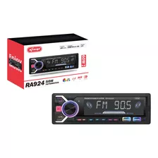 Som Automotivo Bluetooth Usb Aux Rádio Am/fm