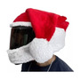 Casco Moto Funda Para Navidad Noche Buena Diciembre Gorro