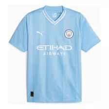 Camiseta Manchester City 2023 2024 Titular Original Puma