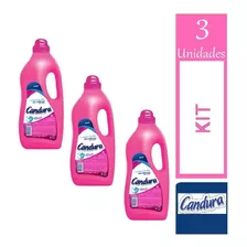 Kit 3 Alvejante Sem Cloro Para Roupas Coloridas Candura 2l