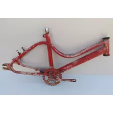 Antigo Quadro Bicicleta Caloi Ceci Mirim 1980 - Aro 12