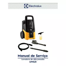 Manual De Serviços Lavadora De Alta Pressão Uws31 Ultra Wash