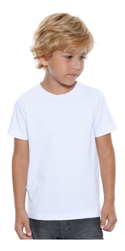 10 Camiseta Infantil 100% Poliéster Camisa Sublimação