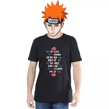 Camiseta Itachi Akatsuki Deidara Anime Naruto 100% Algodão
