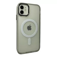 Estuche Traslucido Magnetico Mate Compatible Con iPhone