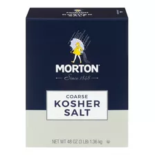 Sal Gourmet Morton Kosher Salt Caja 1.36 Kilos **importado**