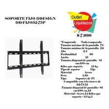 Soporte Fijo Ddesign Dd-fijo32-75p