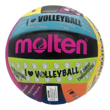 Pelota De Voley Playa Molten #ms500-luv Tacto Suave Talla 5