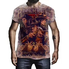 Camiseta Camisa Personalizada Faroeste Red Dead Redemption 1