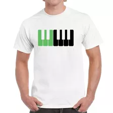 Remera De Hombre Piano Organo Musica Instrumentos Teclas M3