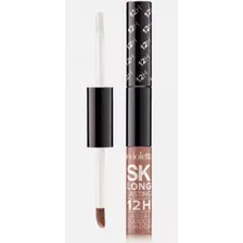 Silk Kiss Long Labial Liquido + Fijador Lasting 12h. Nude E